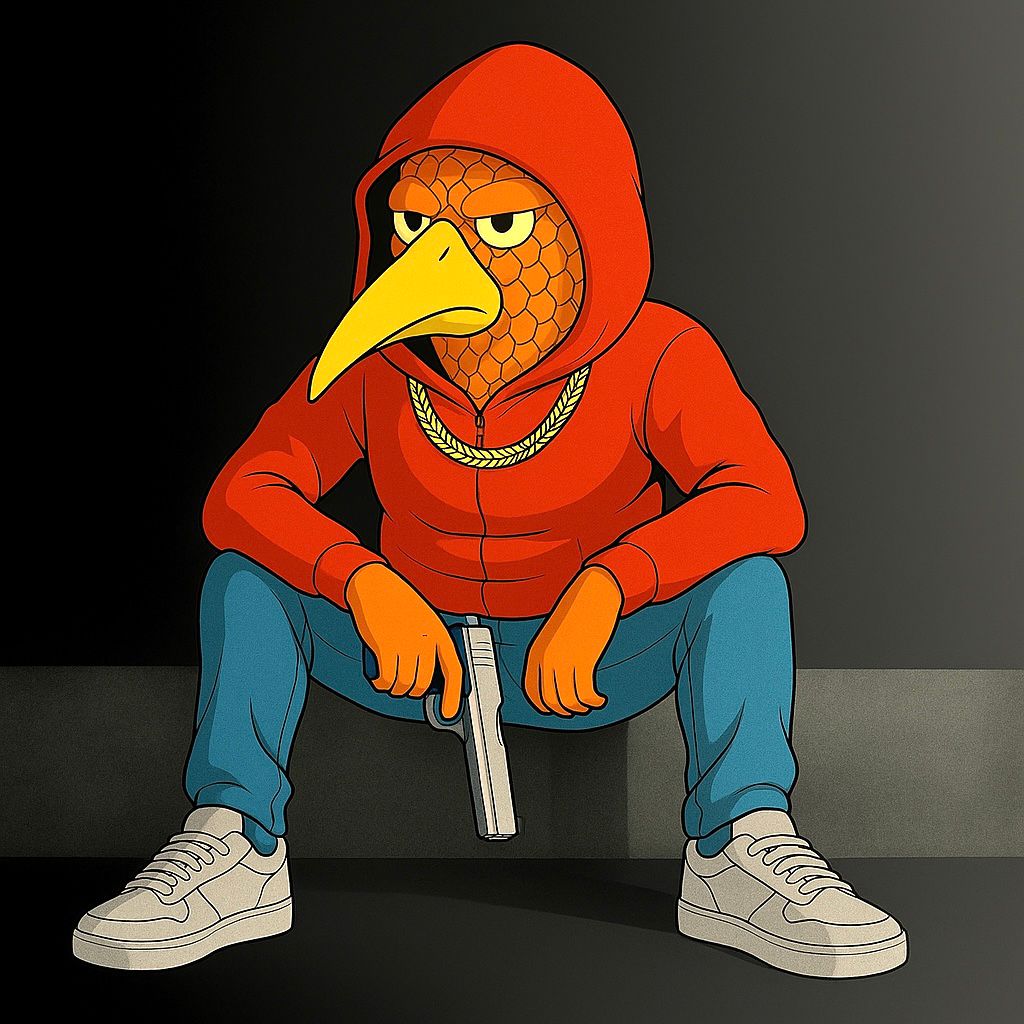 Hoodbird art 1